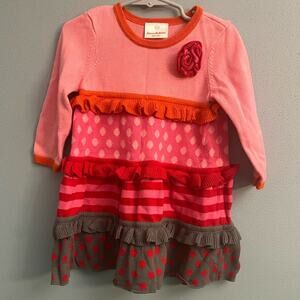 Hanna Andersson Ruffled Sweater Dress